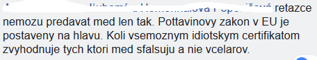 Výrok jedného včelára na internete.